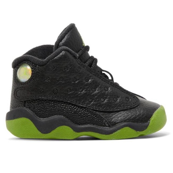 Jordan Other - Air Jordan 13 Black/Green Retro Altitude Sz(7c)